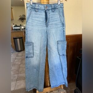 American Eagle cargo jeans